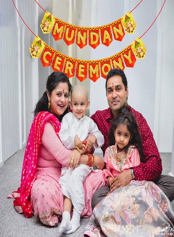 Wobbox My First Hair Cut Banner, Mundan Ceremony Banner, Mundan Ceremony Decoration Items (FP4611) - Image 5